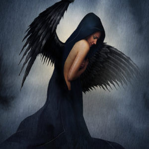 black angel kindle cover